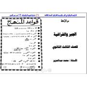 المراجعة النهائية في الجبر والهندسة للثانوية العامة