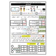 نحو مادة اللغة العربية الصف الخامس الابتدائي الفصل الدراسي الأول 2020