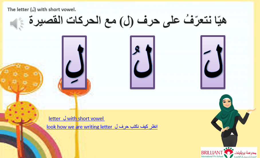 حرف الراء بالحركات