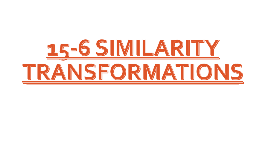 الرياضيات المتكاملة بوربوينت Similarity Transformations last بالإنجليزي للصف التاسع