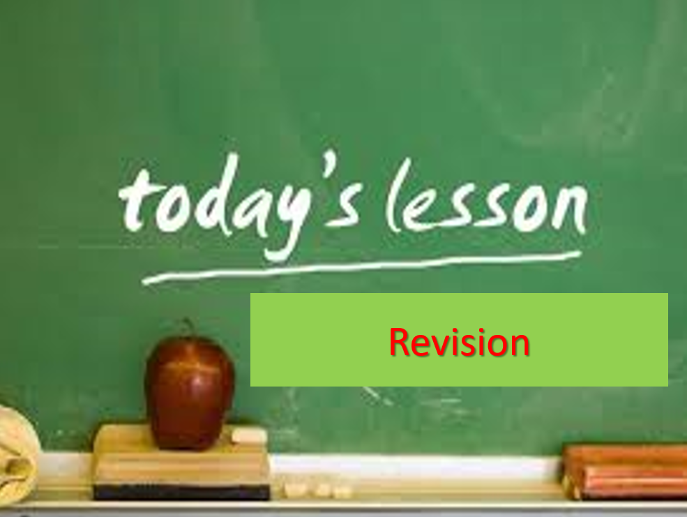 بوربوينت مراجعة Revision للصف الثاني مادة اللغة الانجليزية 