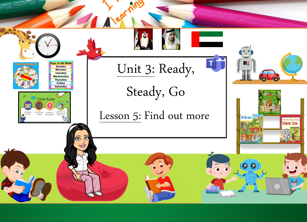 بوربوينت Lesson 5 Find out more للصف الثالث مادة اللغة الانجليزية