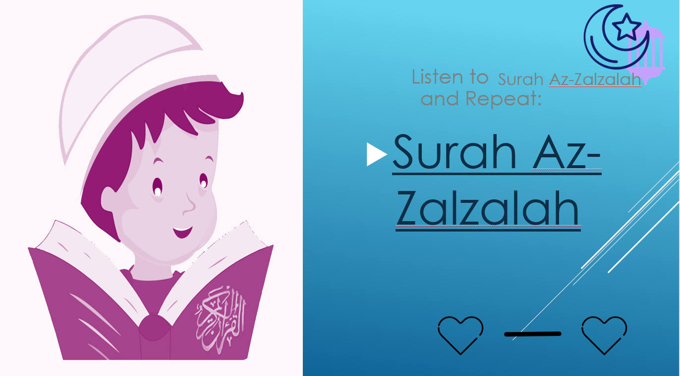 درس Surat Al-Zalzalah لغير الناطقين بها الصف الثالث مادة التربية الاسلامية