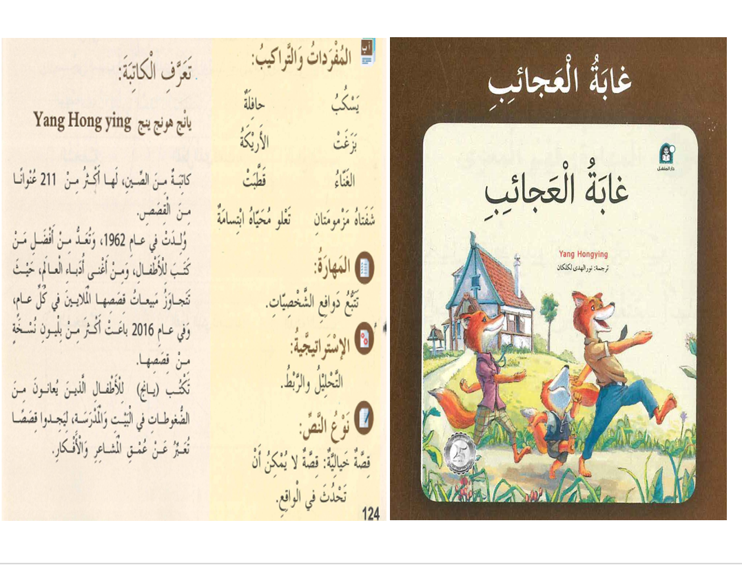 بوربوينت درس قصة غابة العجائب مع الاجابات للصف الثالث مادة اللغة العربية