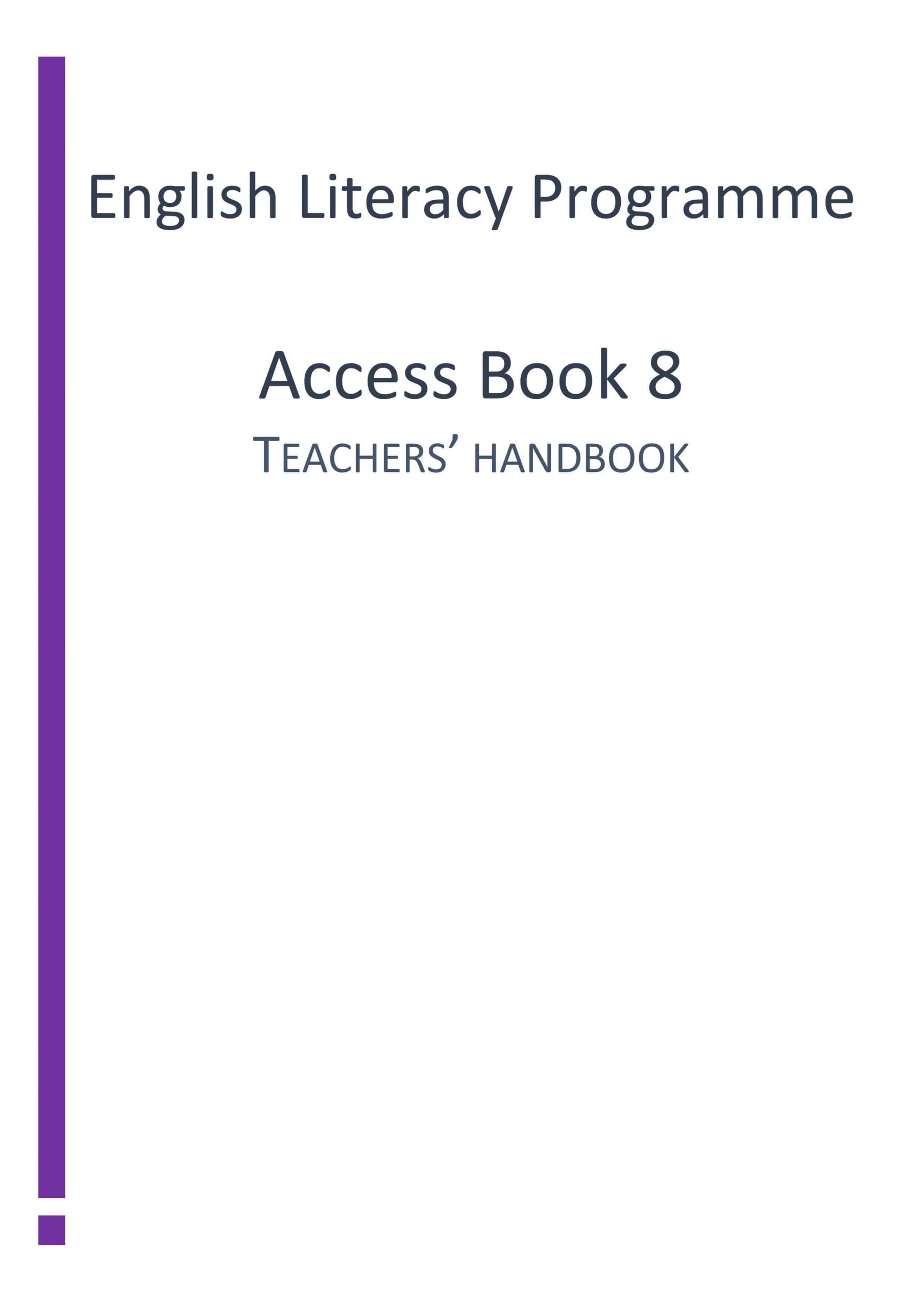 دليل المعلم Access Book الفصل الدراسي الثاني الصف الثامن مادة اللغة الانجليزية 