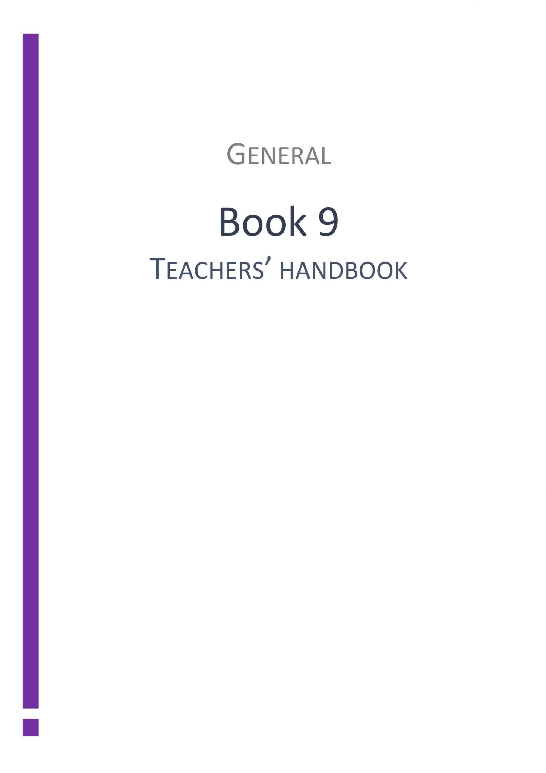 دليل المعلم GENERAL Book الفصل الدراسي الثاني الصف التاسع مادة اللغة الانجليزية 