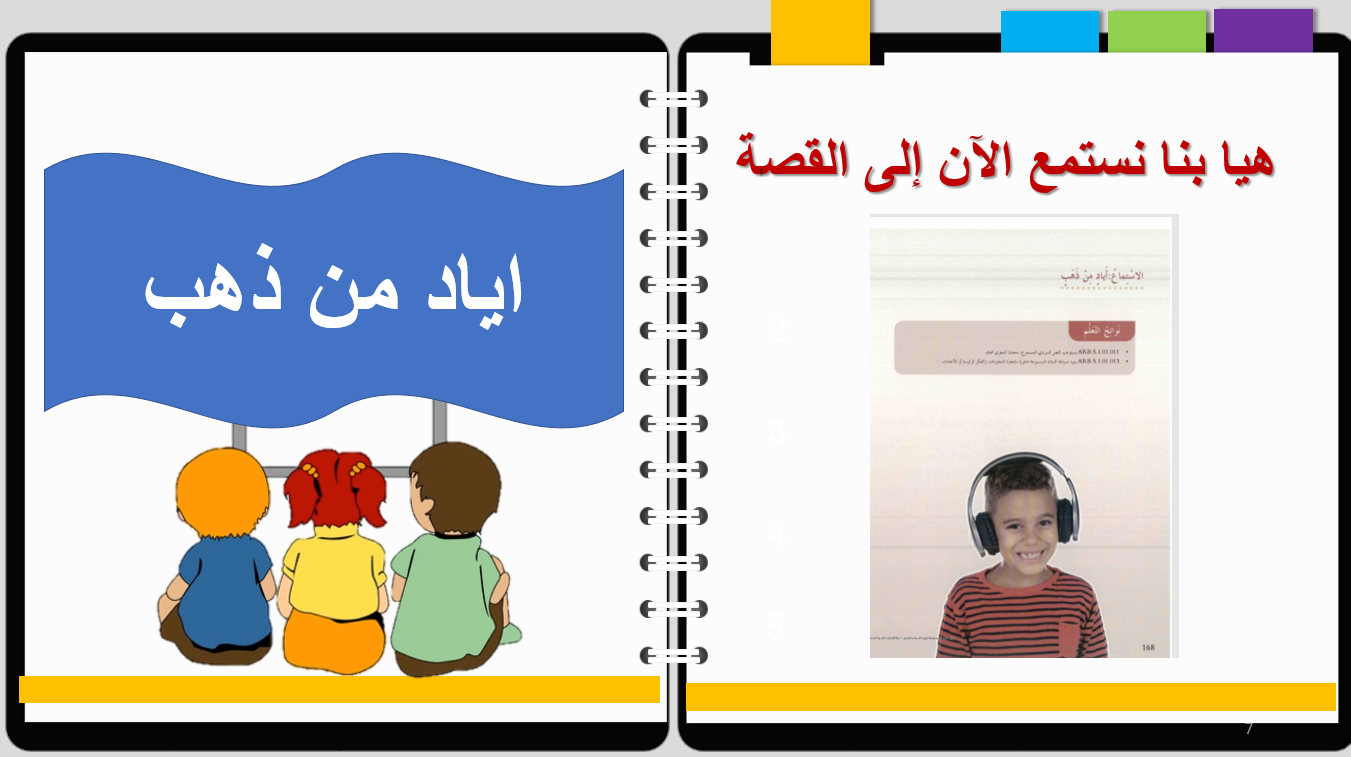 حل درس أياد من ذهب الصف الرابع مادة اللغة العربية - بوربوينت 