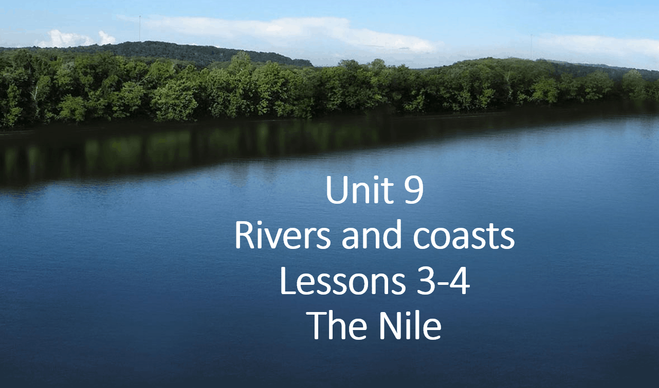 حل درس The Nile الصف الثامن مادة اللغة الإنجليزية - بوربوينت