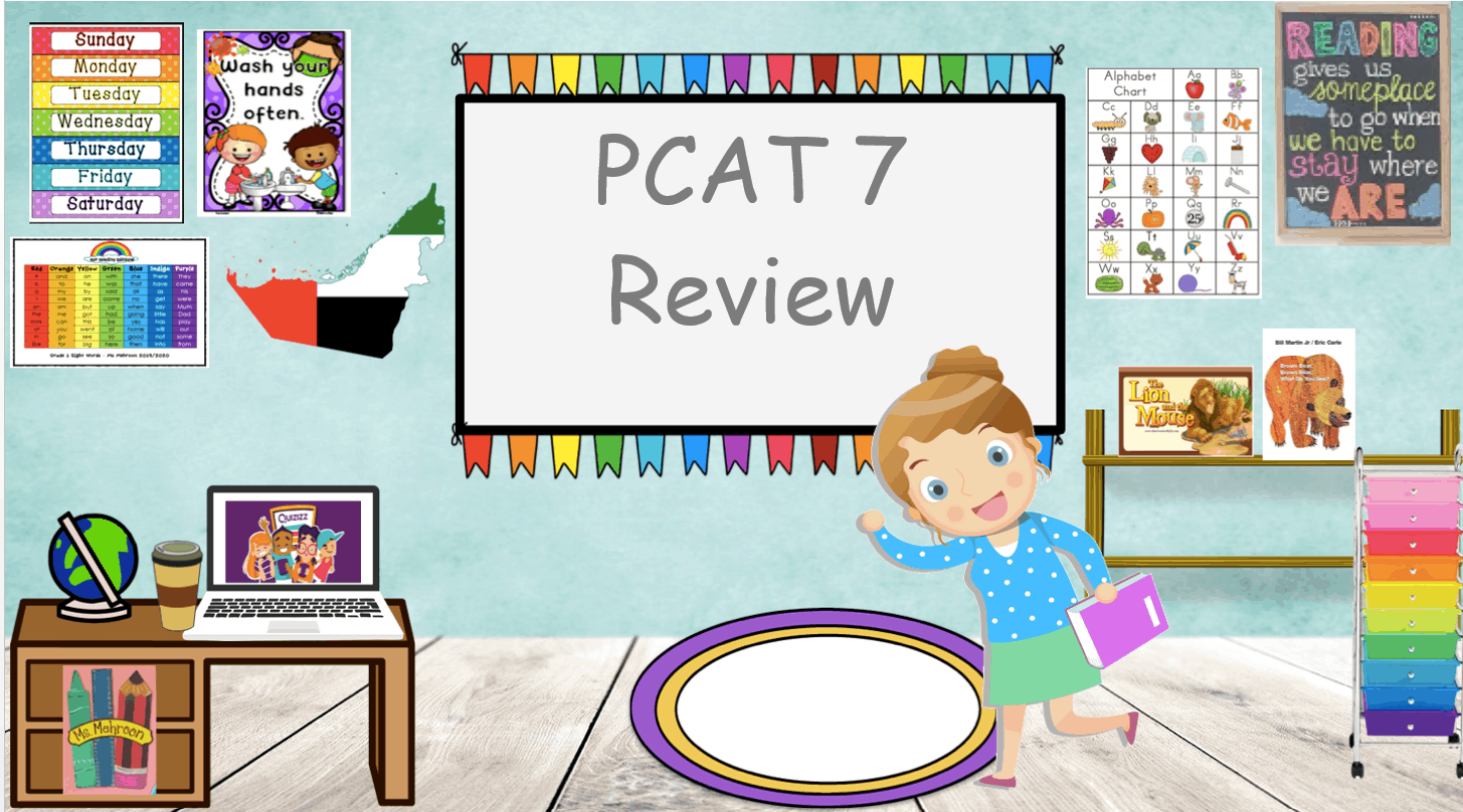 حل PCAT 7 Review الصف الثالث مادة اللغة الإنجليزية - بوربوينت 