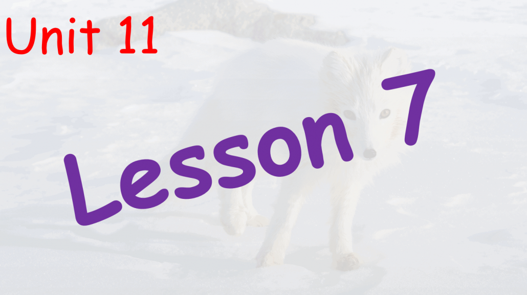 حل درس Unit 11 Lesson 7 الصف السادس مادة اللغة الإنجليزية - بوربوينت