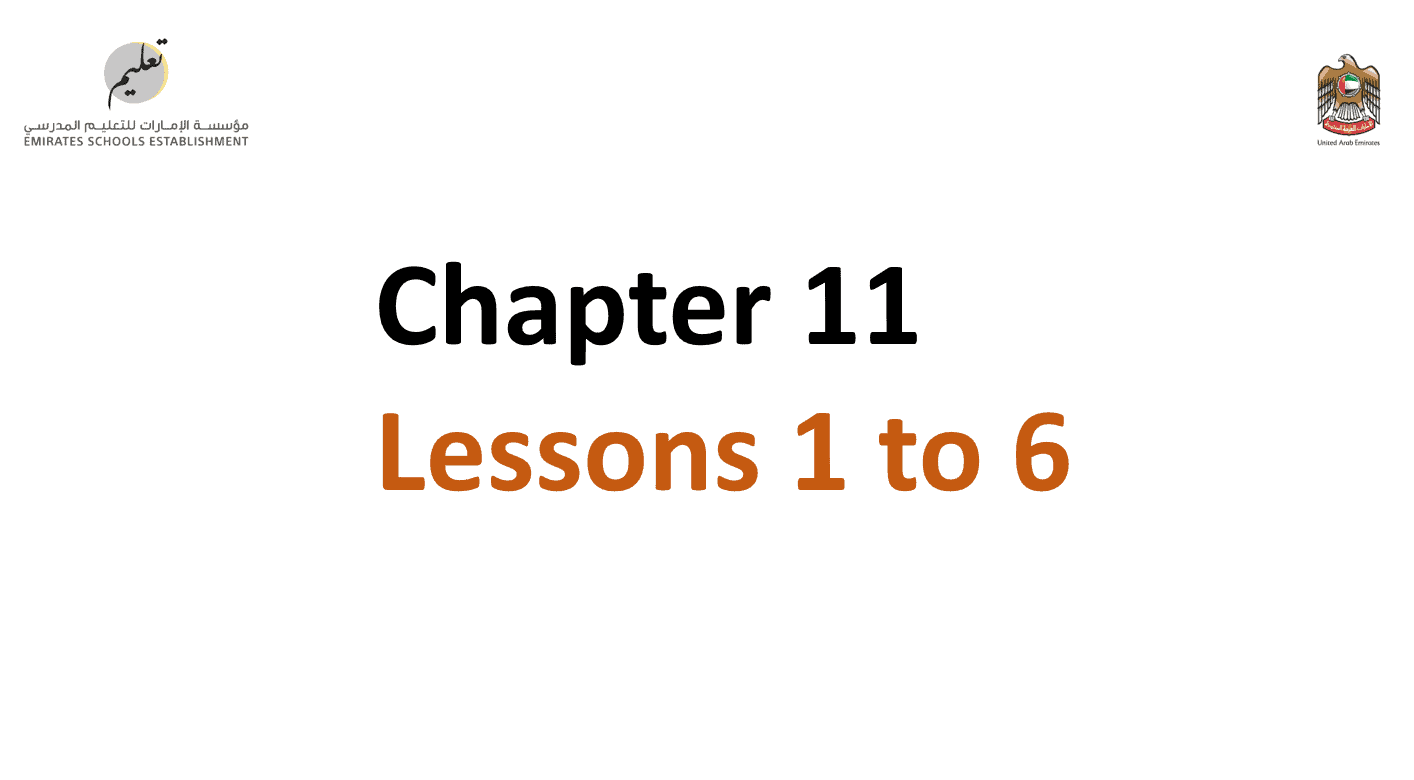 مراجعة Chapter 11 Review بالإنجليزي الصف الخامس مادة الرياضيات المتكاملة - بوربوينت