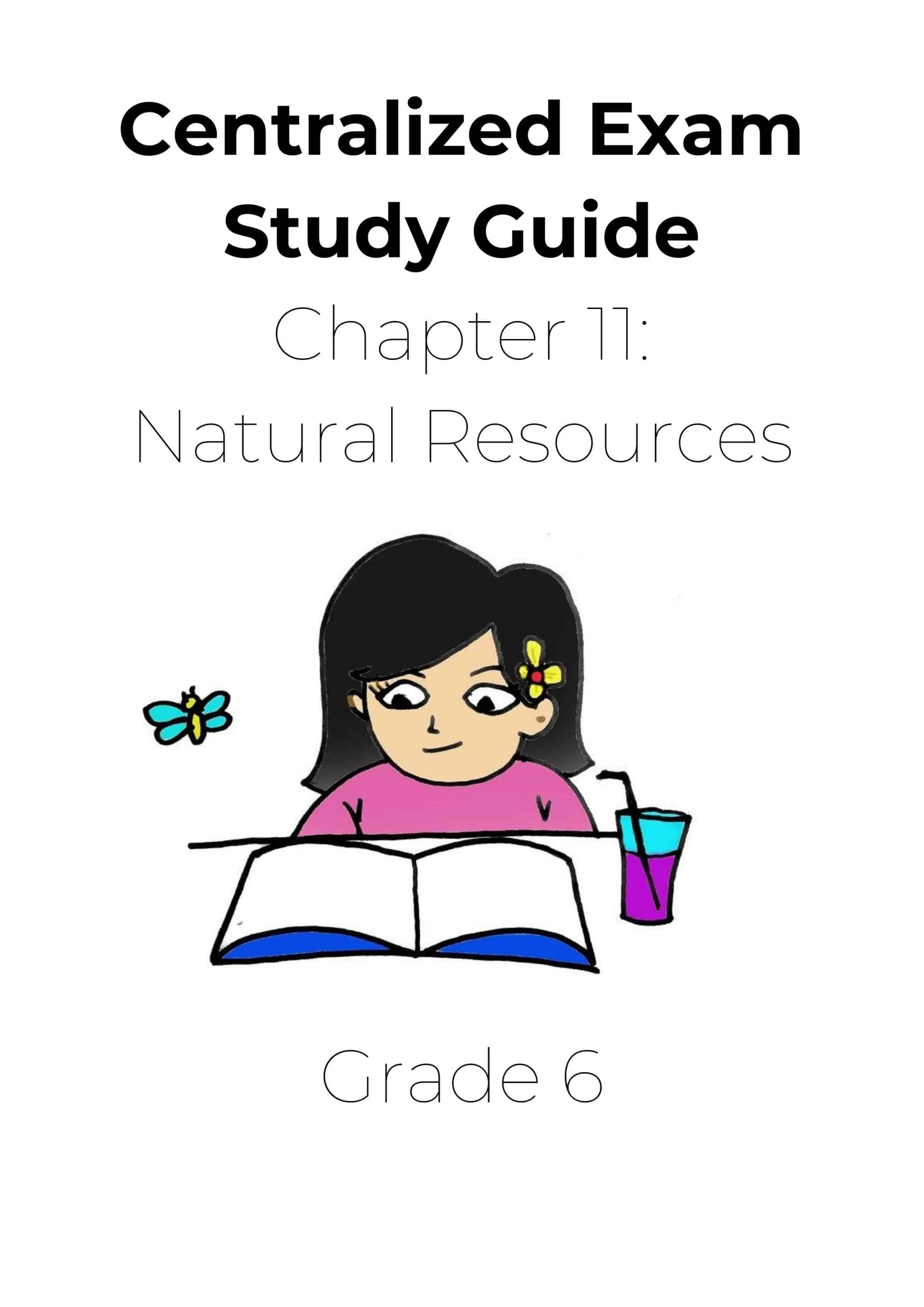 ملخص Natural Resources بالإنجليزي الصف السادس مادة العلوم المتكاملة 