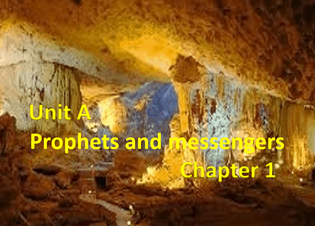 درس Prophets and messengers التربية الإسلامية لغير الناطقين باللغة العربية الصف الثاني - بوربوينت 