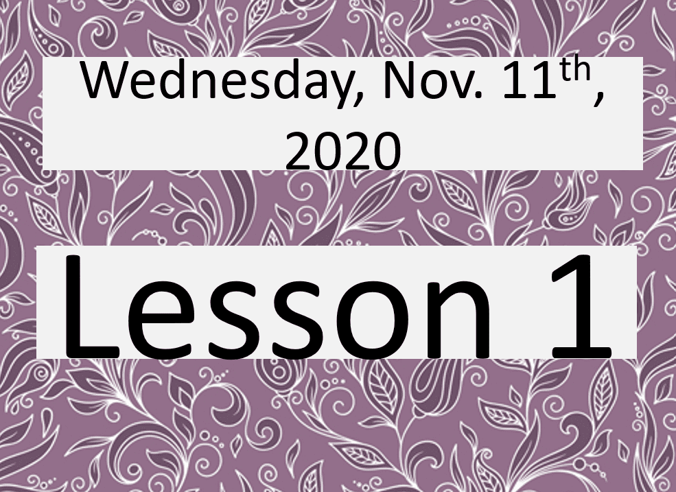 حل درس Unit 4 Lesson 1 اللغة الإنجليزية الصف السابع - بوربوينت