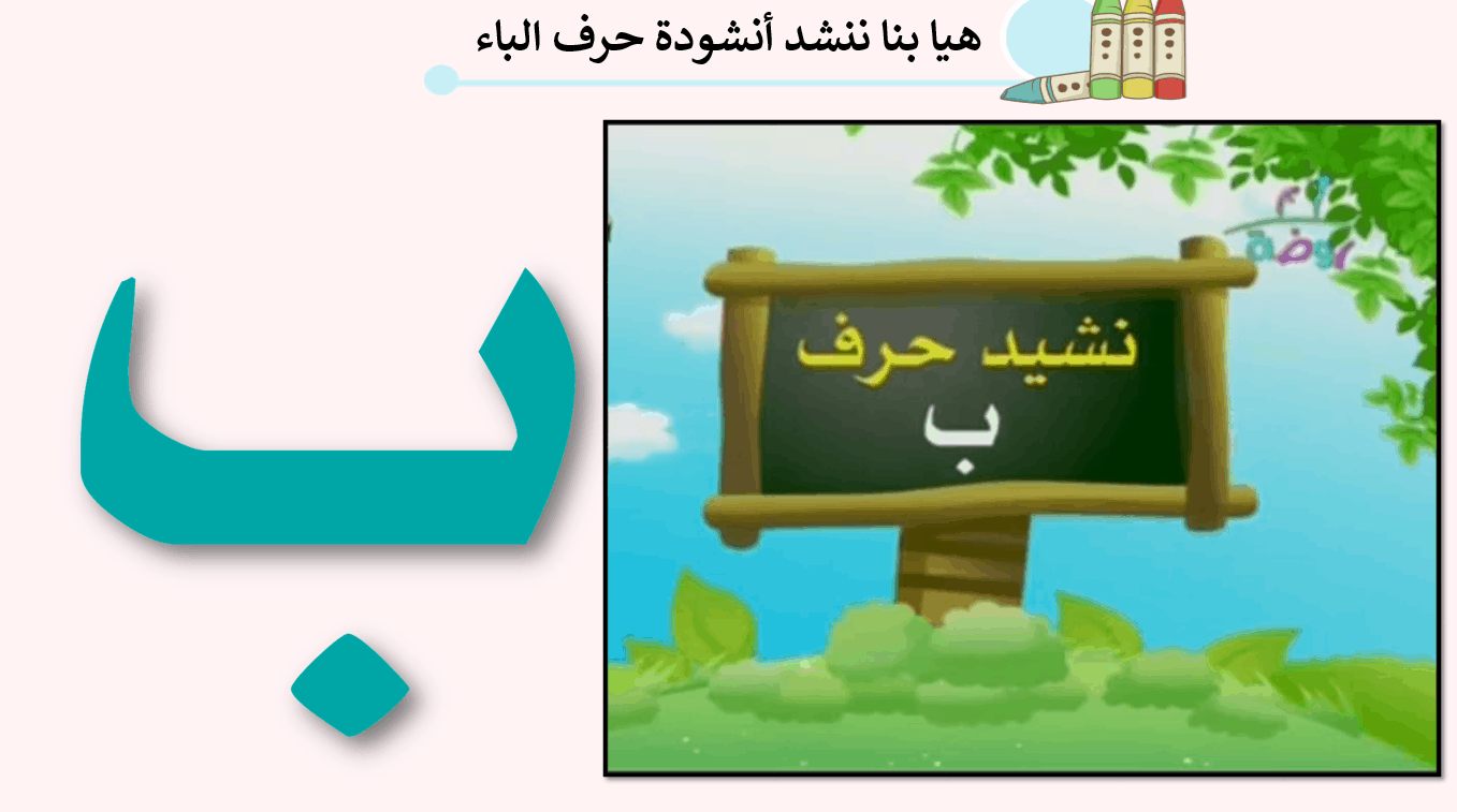 درس حرف الباء اللغة العربية الصف الأول - بوربوينت
