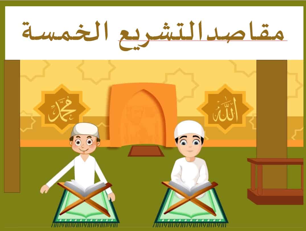 حل درس مقاصدالتشريع الخمسة التربية الإسلامية الصف الثاني عشر - بوربوينت 