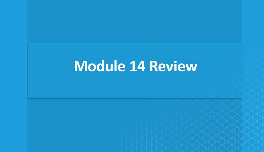 مراجعة Module 14 Review العلوم المتكاملة الصف الثامن نخبة