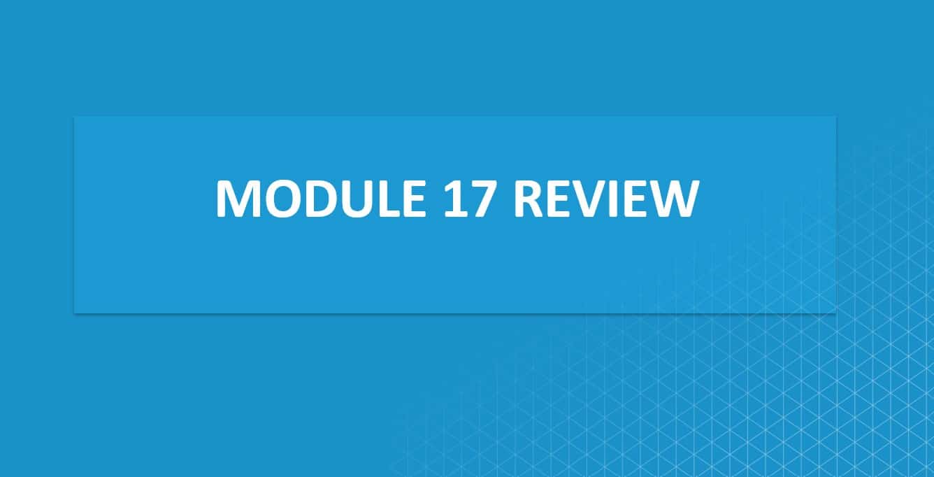 مراجعة Module 17 Review العلوم المتكاملة الصف الثامن نخبة - بوربوينت