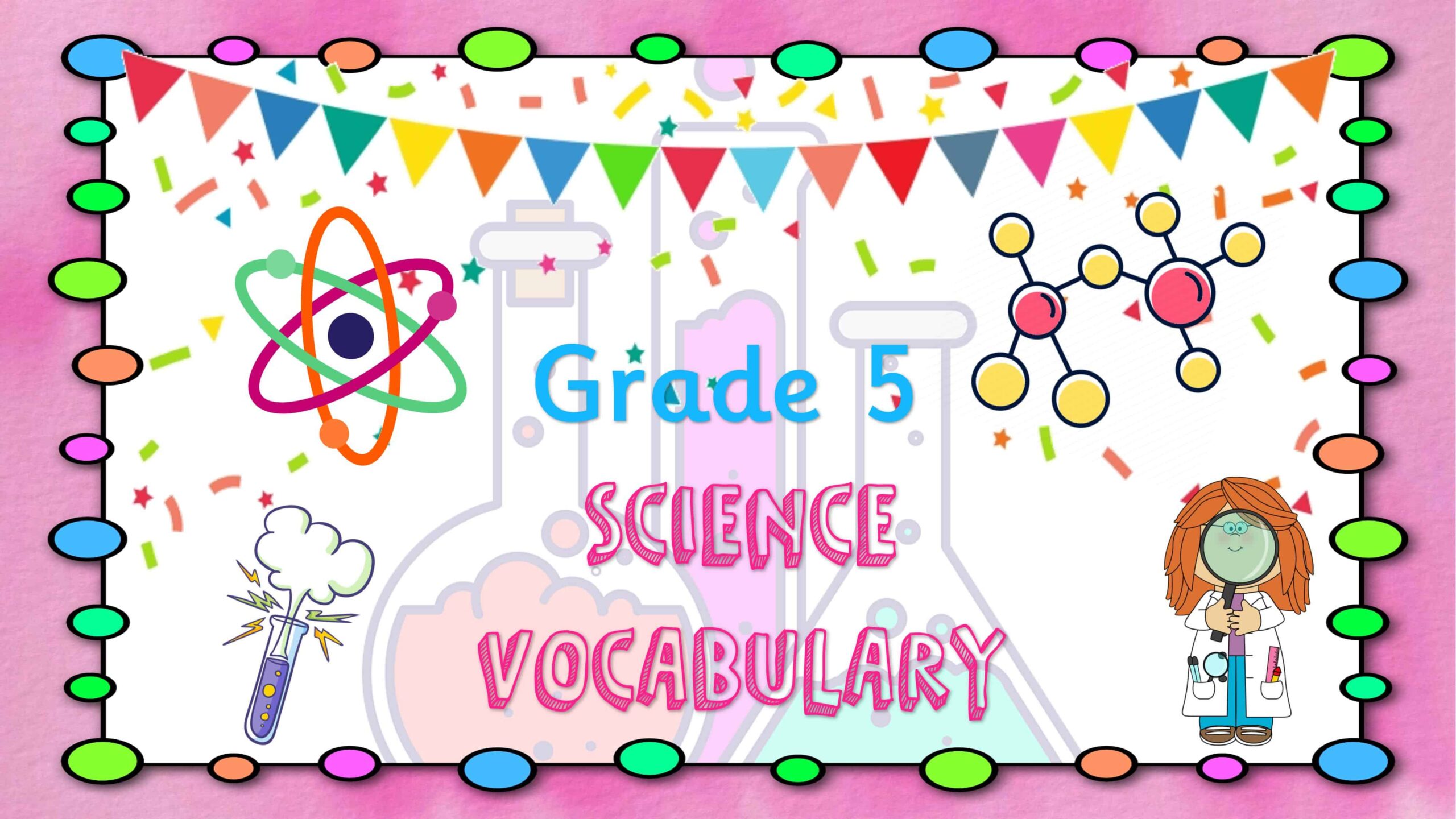 معاني الكلمات Vocabulary العلوم المتكاملة الصف الخامس