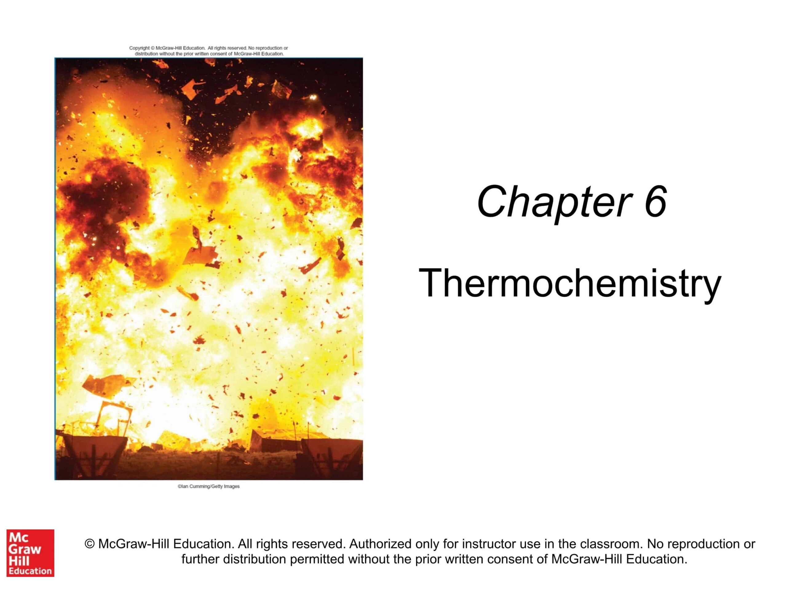 وحدة Thermochemistry الكيمياء الصف العاشر