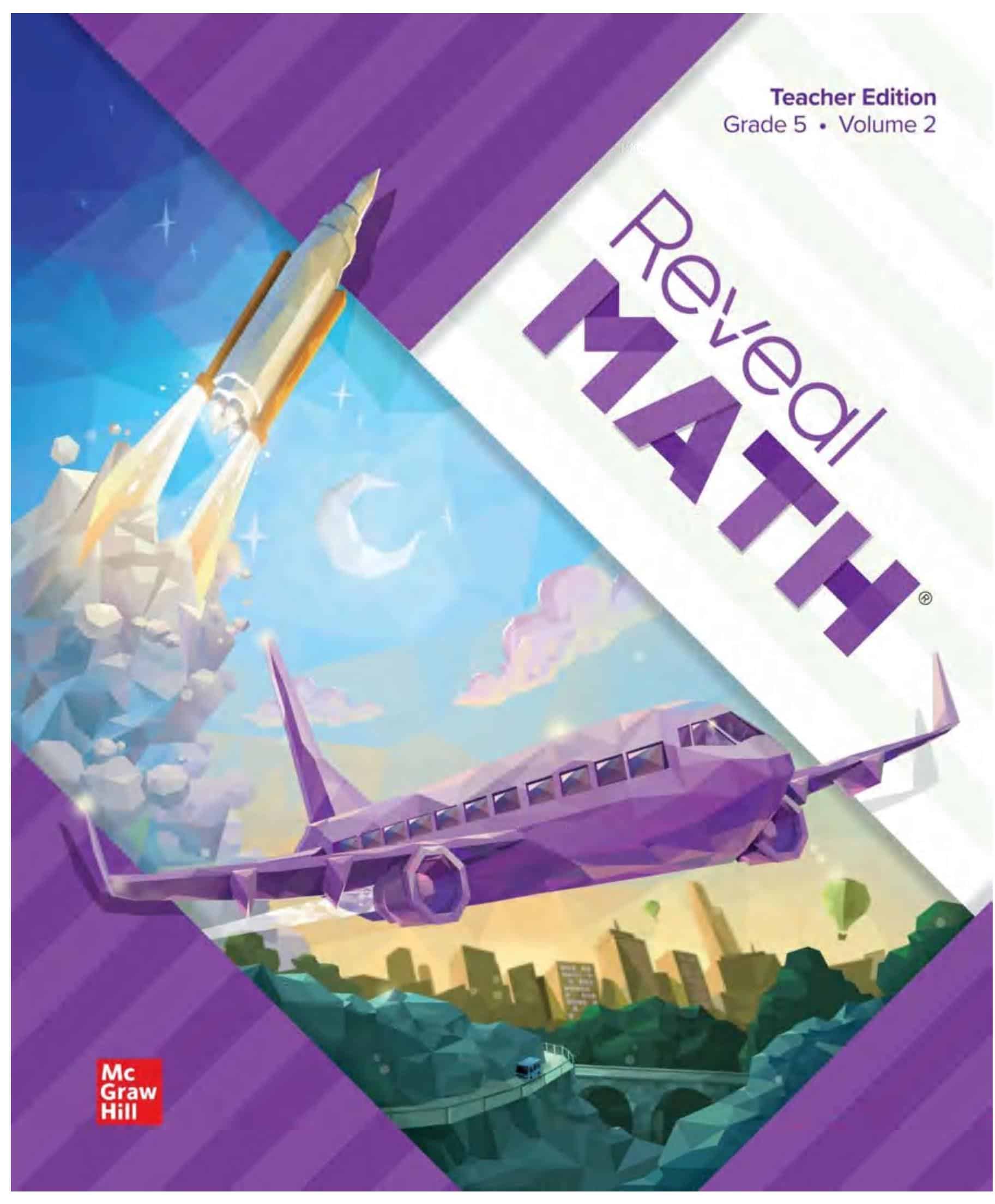 كتاب دليل المعلم 2 Reveal Volume الرياضيات المتكاملة الصف الخامس 2021-2022