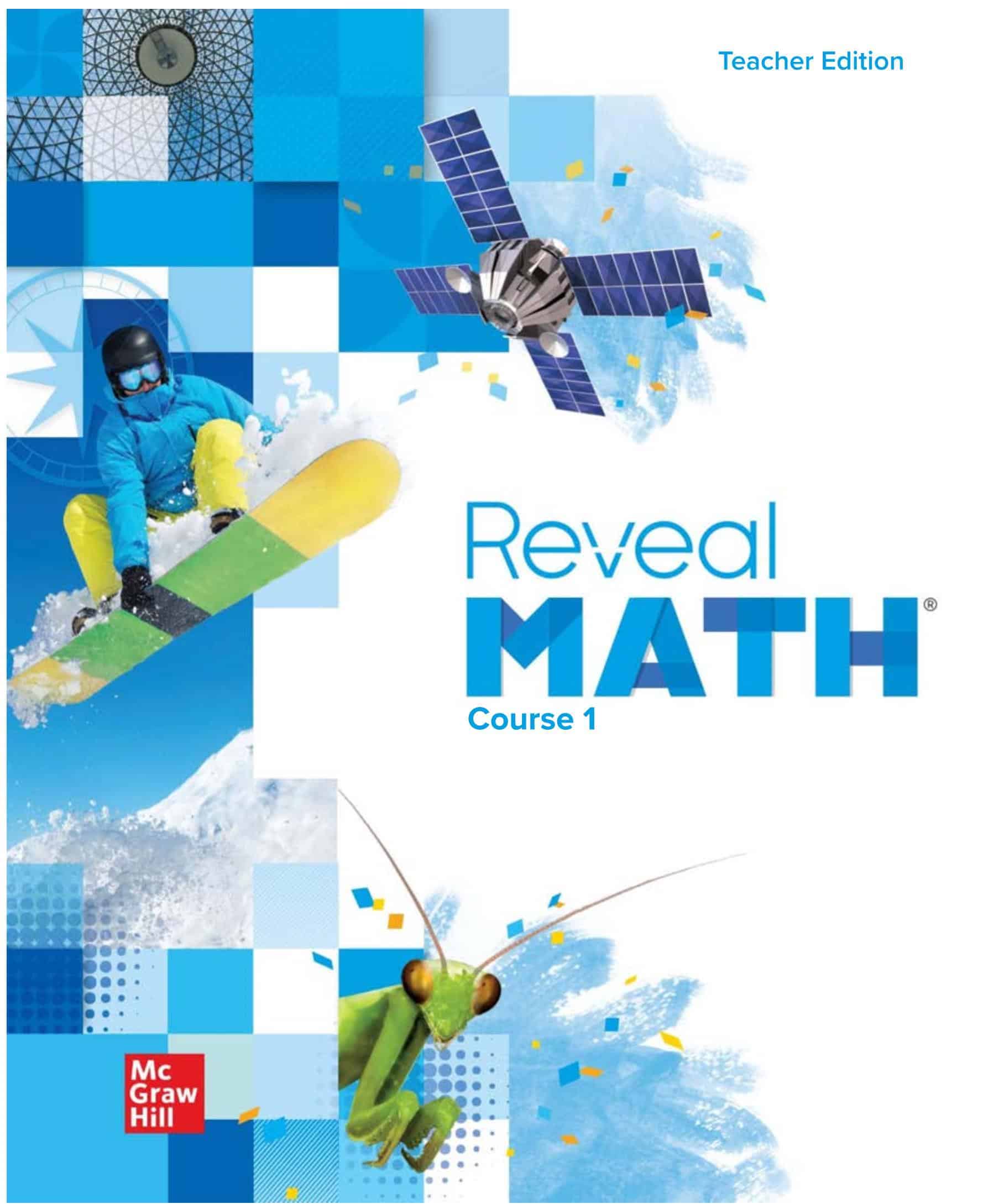 كتاب دليل المعلم الرياضيات المتكاملة Reveal الصف السابع 2021-2022