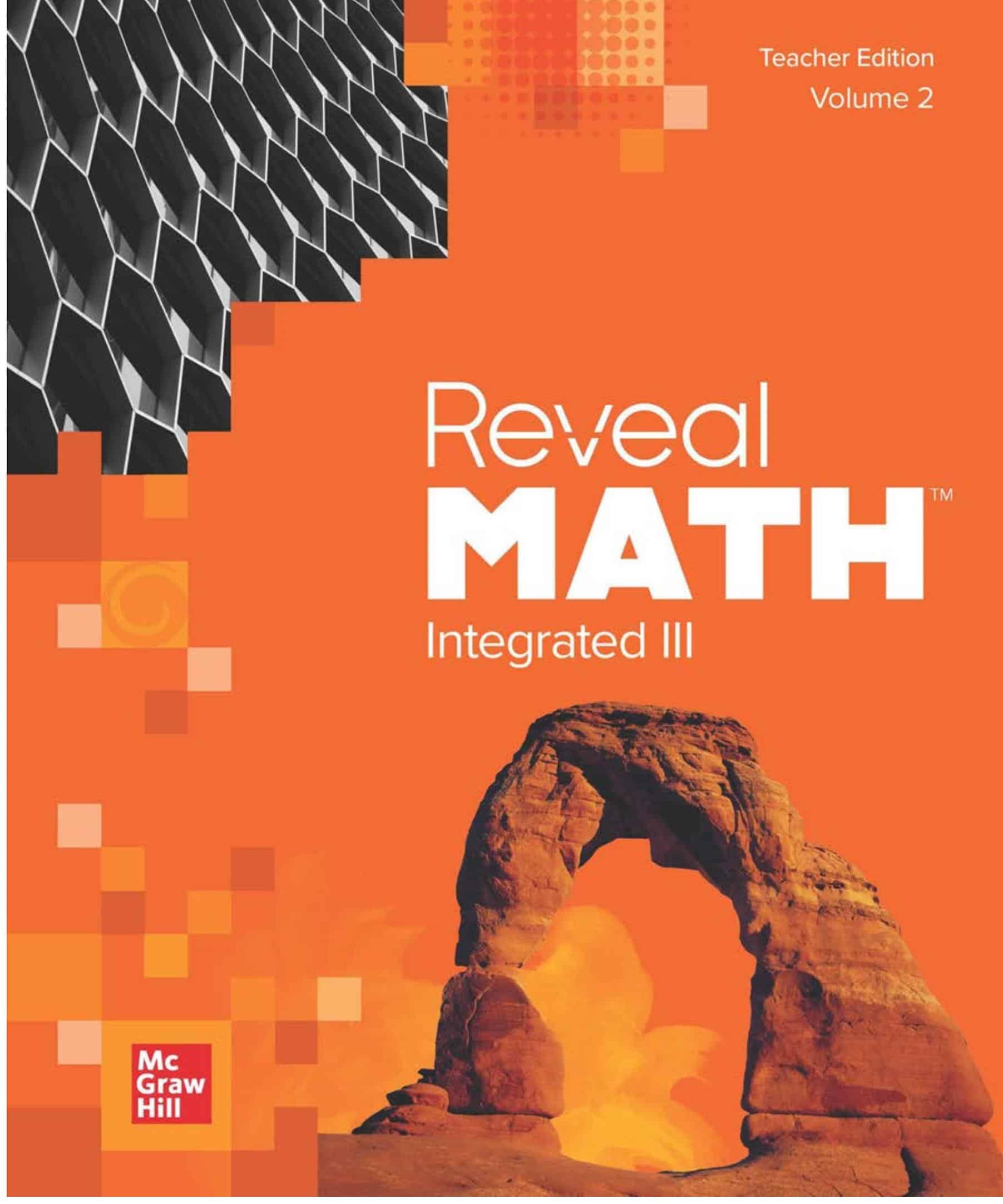 كتاب دليل المعلم Volume 2 الرياضيات المتكاملة الصف العاشر Reveal الفصل الدراسي الثالث 2021-2022