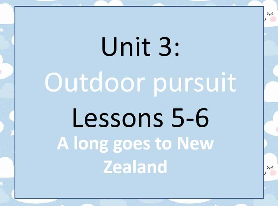 حل درس A long goes to New Zealand اللغة الإنجليزية الصف السابع - بوربوينت