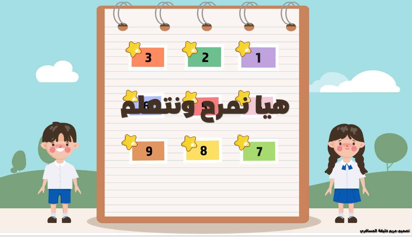 هيا نمرح ونتعلم مراجعة اللغة العربية الصف الثاني - بوربوينت