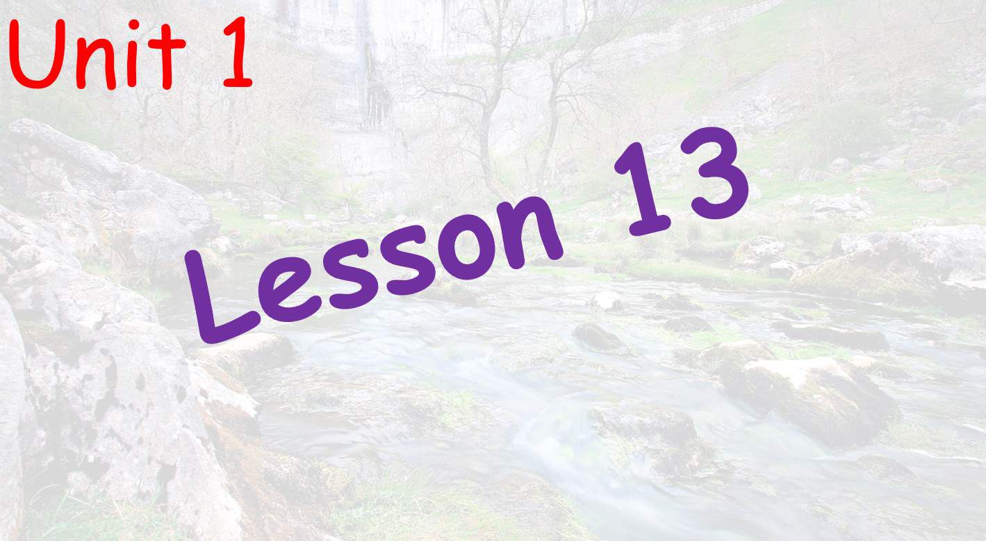 حل درس Lesson 13 اللغة الإنجليزية الصف الخامس - بوربوينت