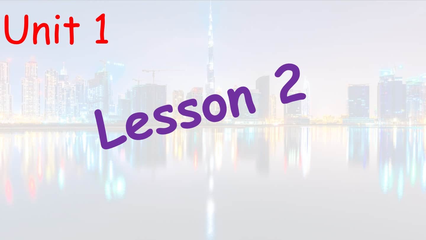 حل درس Lesson 2 اللغة الإنجليزية الصف الخامس - بوربوينت