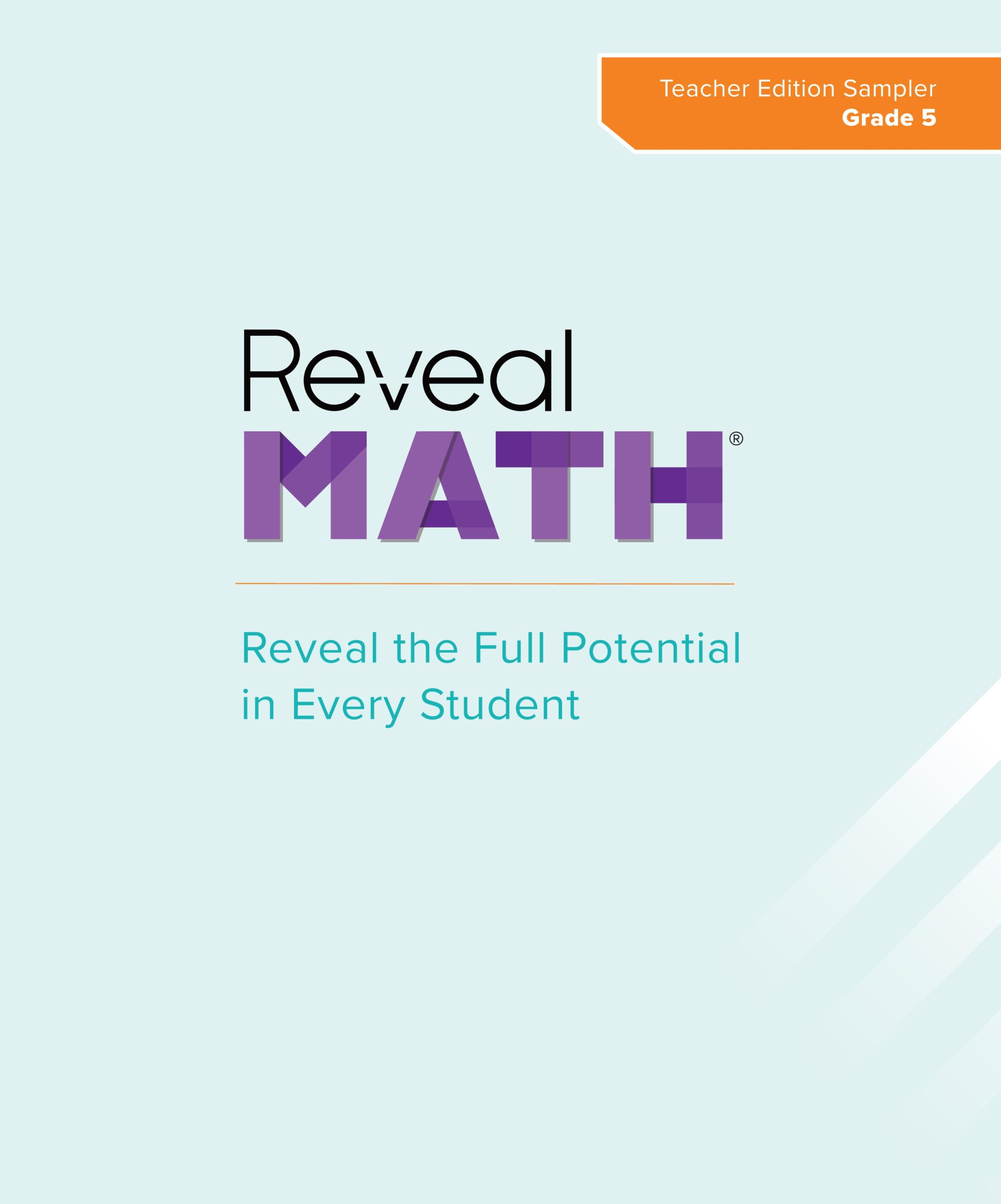 دليل المعلم Place Value and Number Relationships الرياضيات المتكاملة reveal الصف الخامس