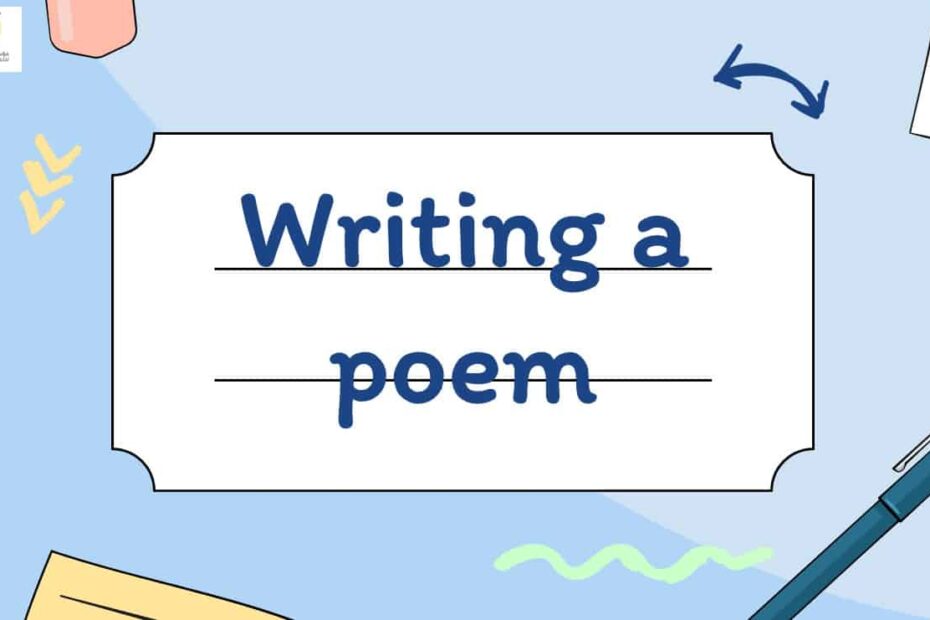درس Writing a poem اللغة الإنجليزية الصف الثامن - بوربوينت