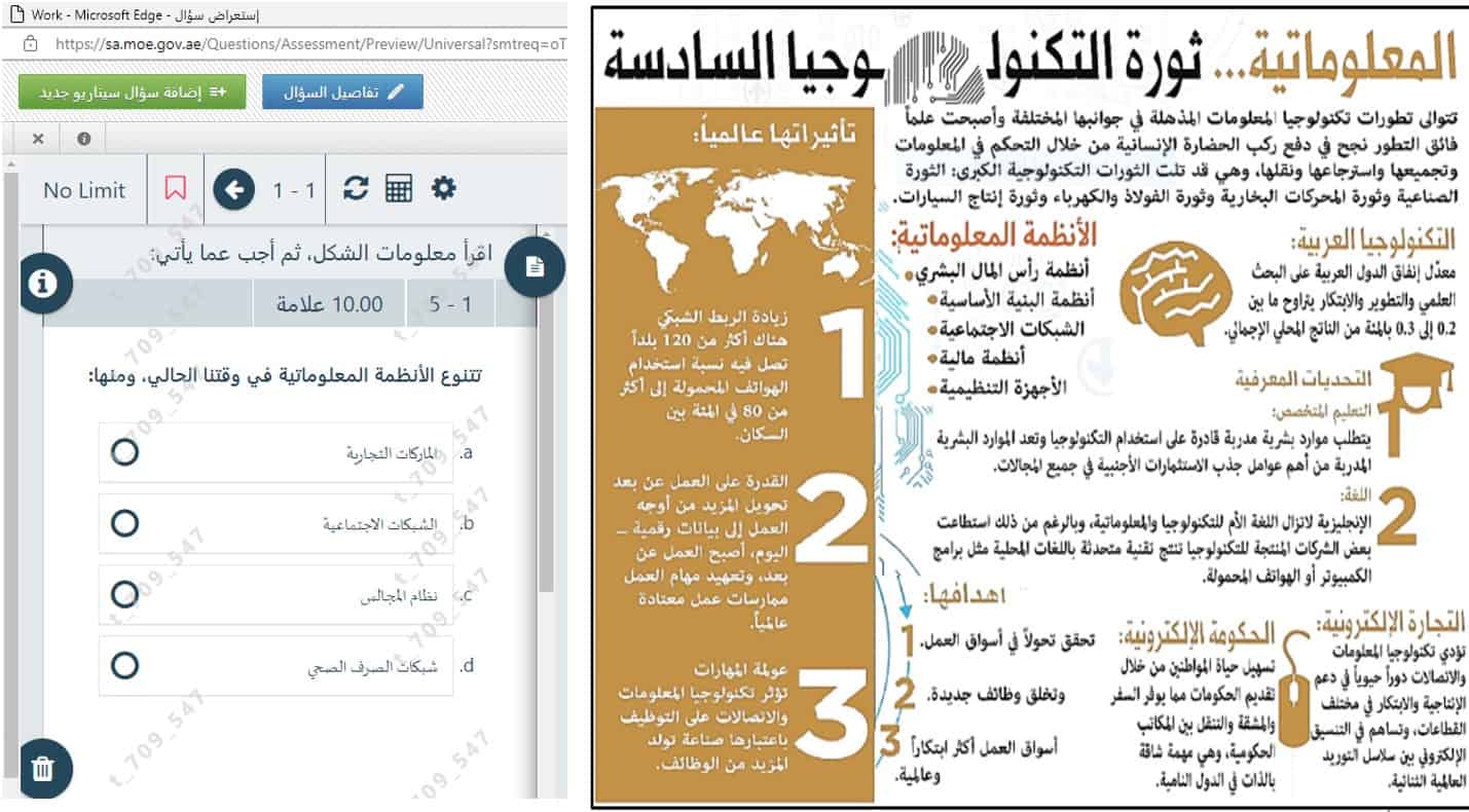 امتحان نهاية الفصل الدراسي الأول الدراسات الإجتماعية والتربية الوطنية الصف السادس 2021-2022 - بوربوينت 