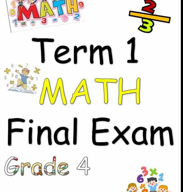 أسئلة هيكل Final Exam الرياضيات المتكاملة الصف الرابع - بوربوينت