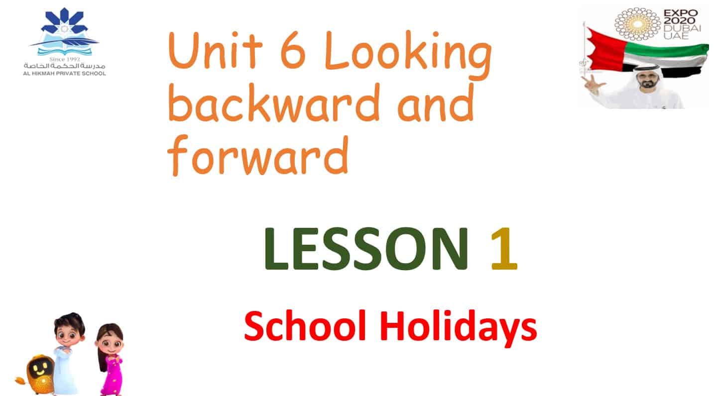 حل درس Lesson 1-5 اللغة الإنجليزية الصف الخامس - بوربوينت 