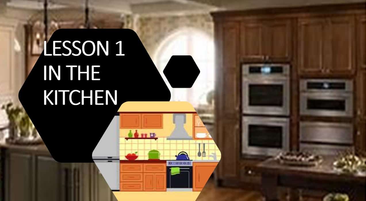 حل درس In the kitchen اللغة الإنجليزية الصف الثامن Access - بوربوينت 