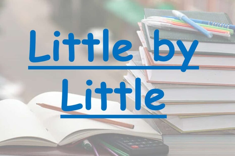 حل درس Little by Little اللغة الإنجليزية الصف الخامس Access - بوربوينت