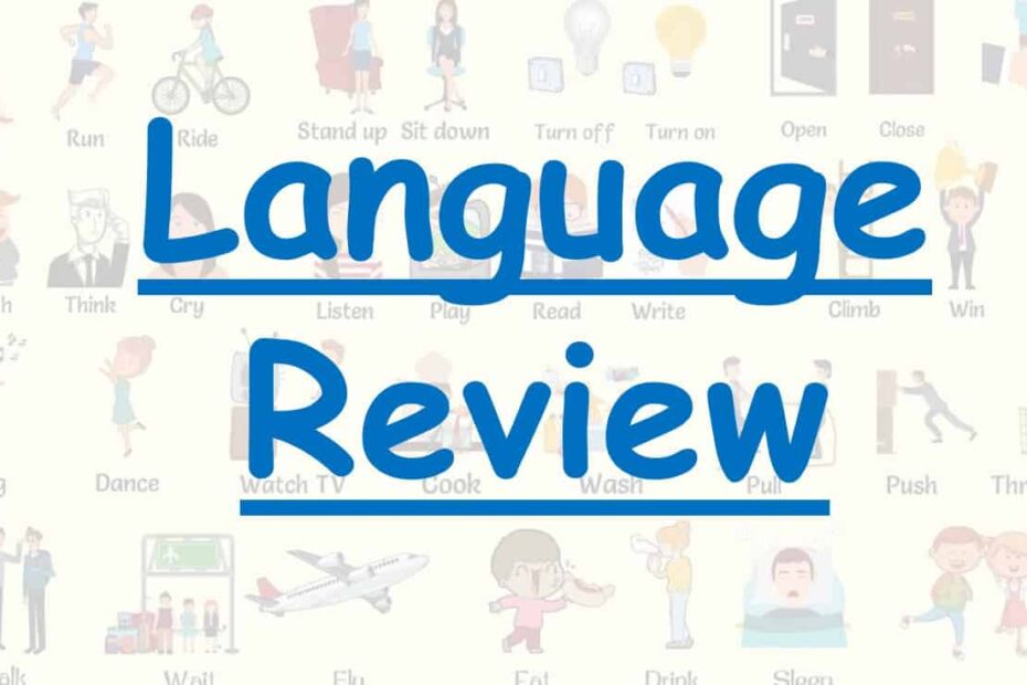 حل درس Language Review اللغة الإنجليزية الصف الخامس Access - بوربوينت