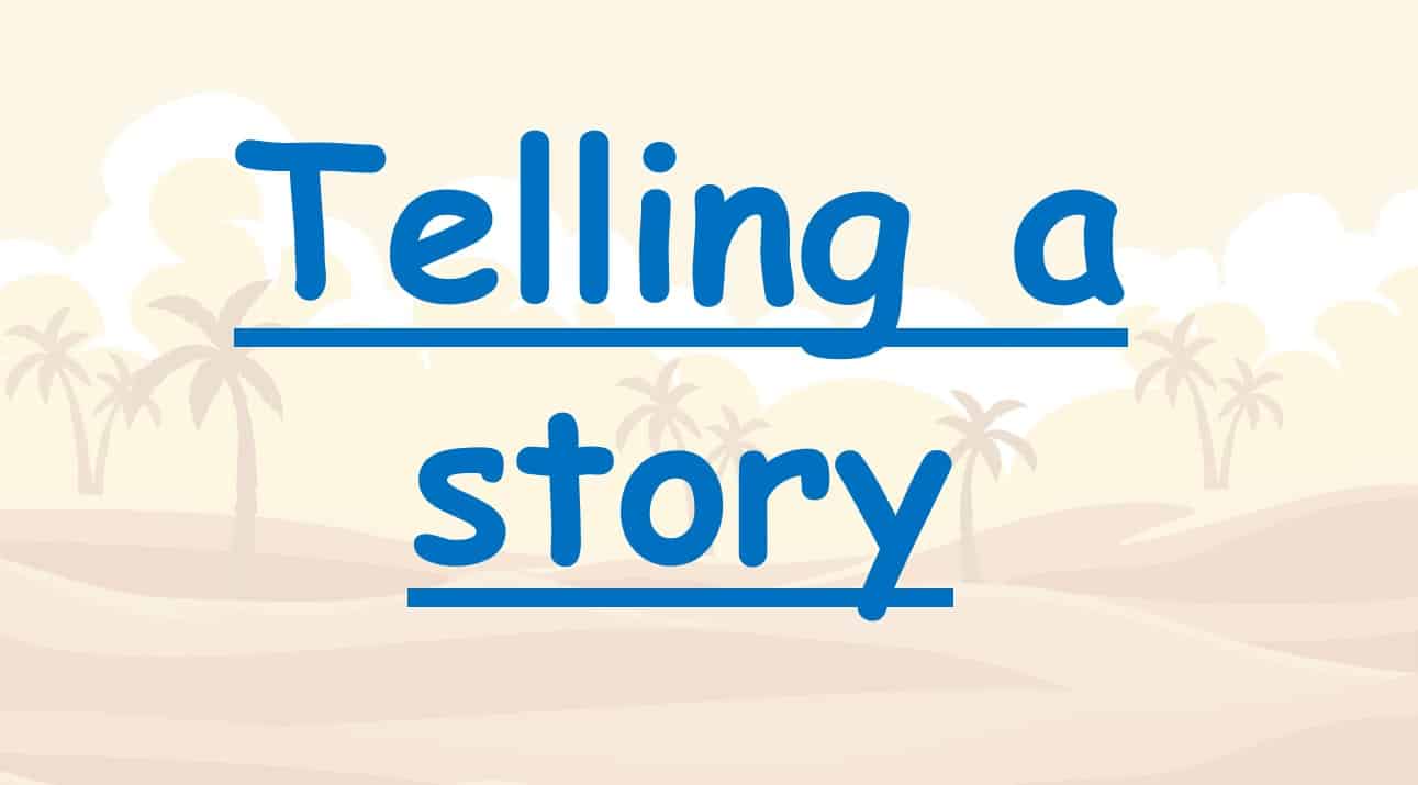 حل درس Telling a story اللغة الإنجليزية الصف الخامس Access - بوربوينت