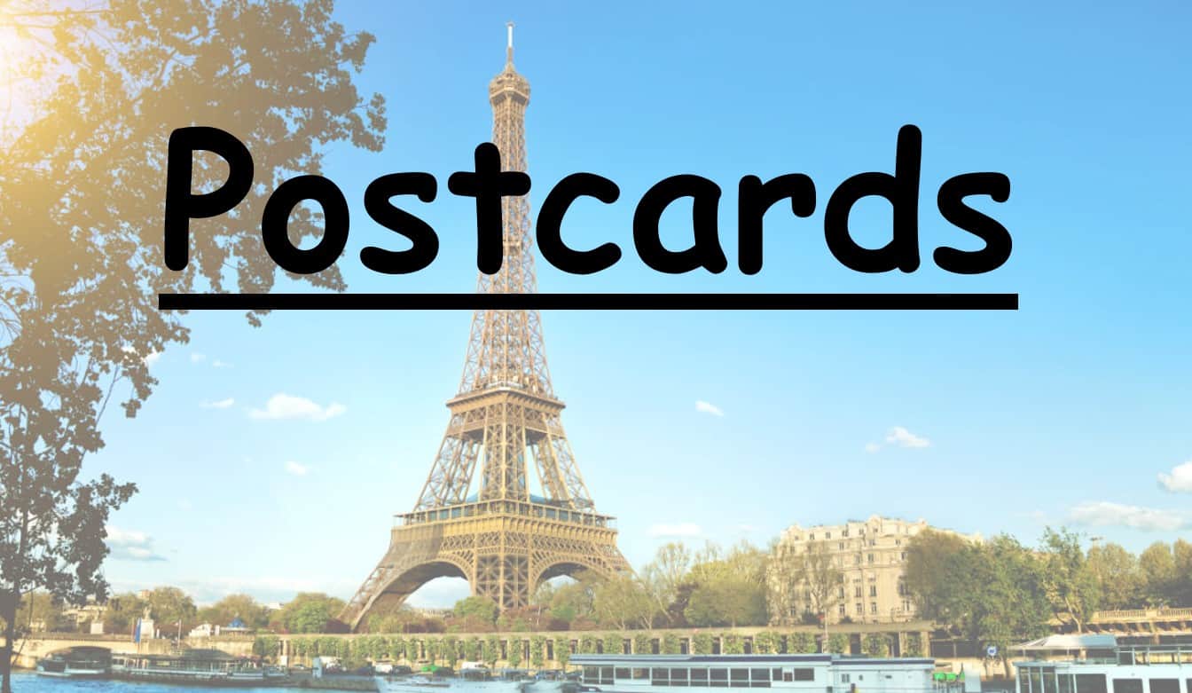 حل درس Postcards اللغة الإنجليزية الصف الخامس Access - بوربوينت