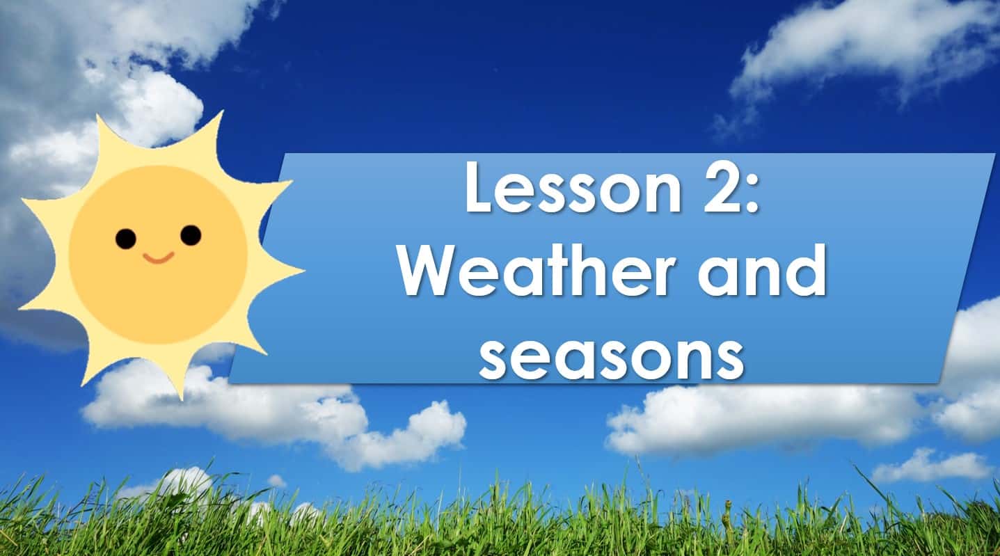 درس Weather and seasons العلوم المتكاملة الصف الثالث - بوربوينت 