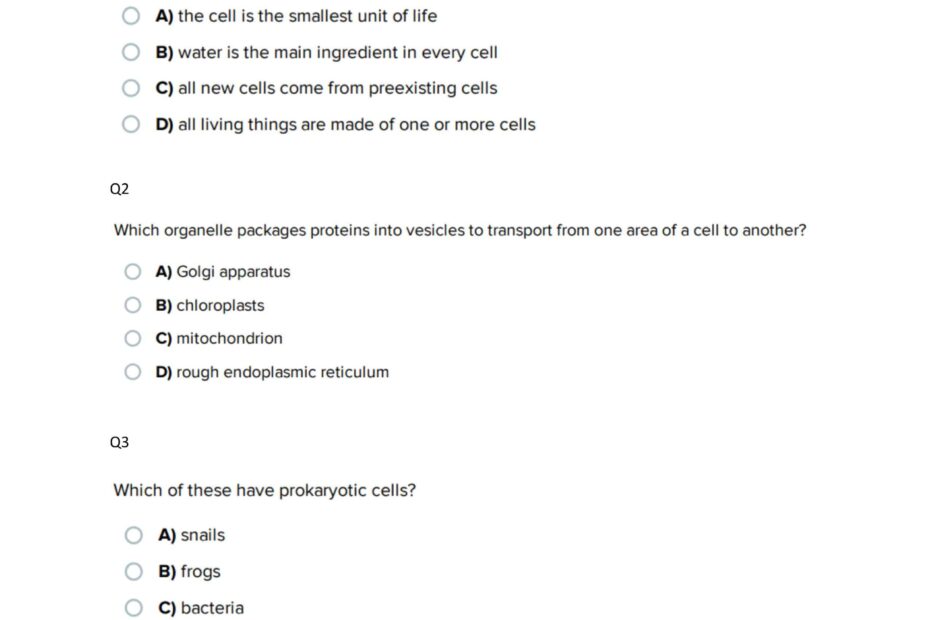 أوراق عمل CELLS and LIFE العلوم المتكاملة الصف السادس