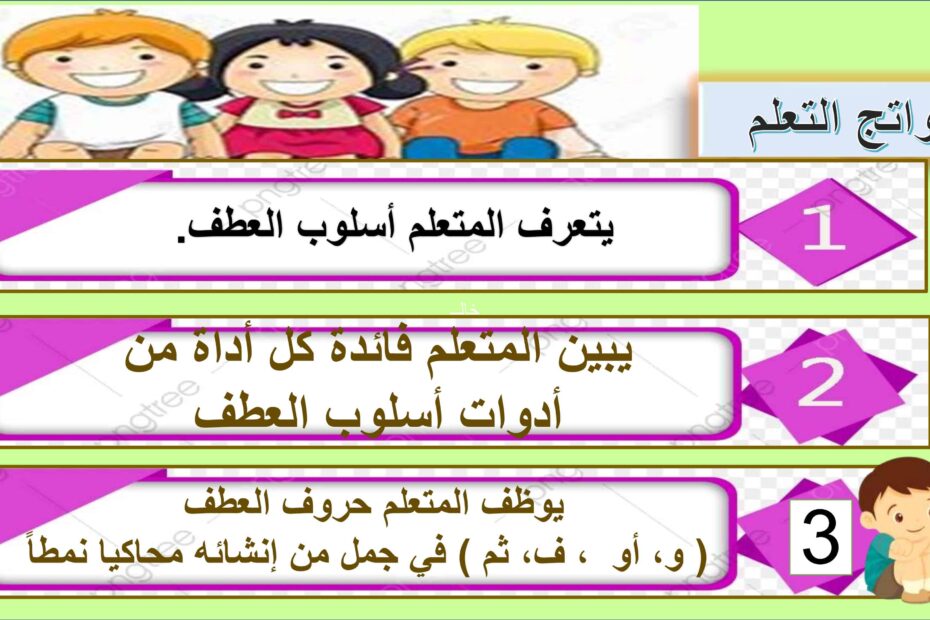مراجعة نحو وإملاء اللغة العربية الصف الثالث