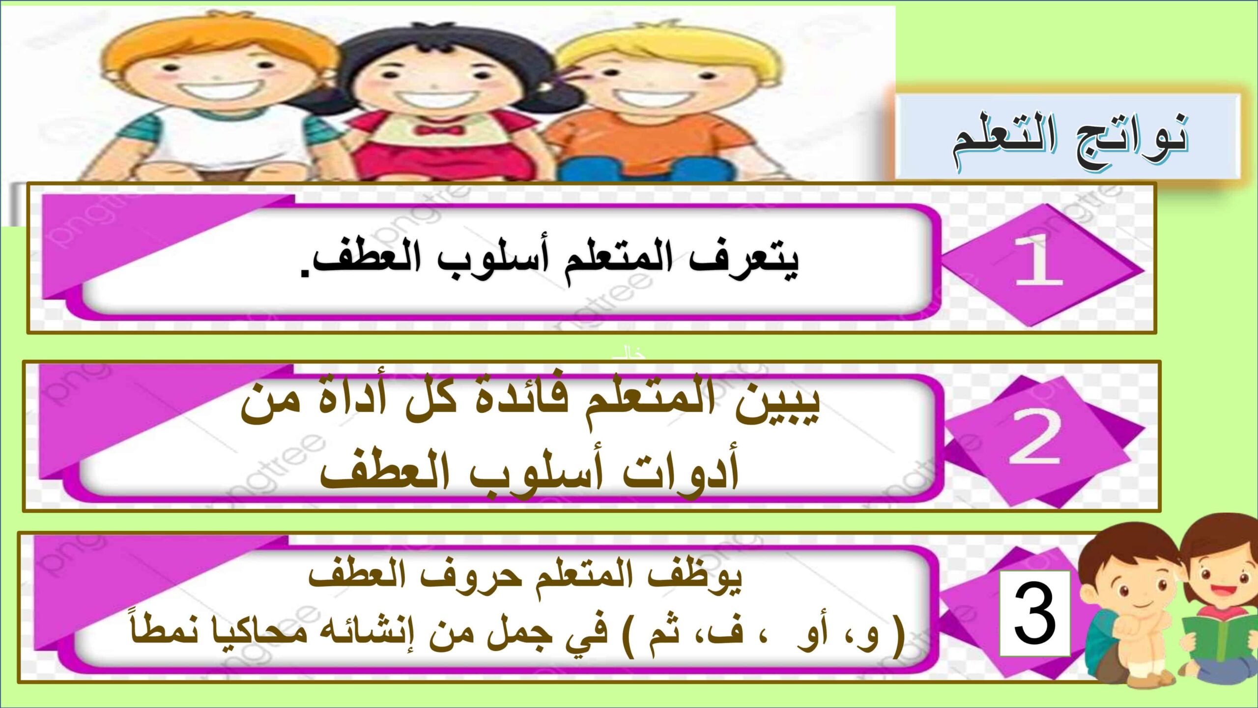 مراجعة نحو وإملاء اللغة العربية الصف الثالث