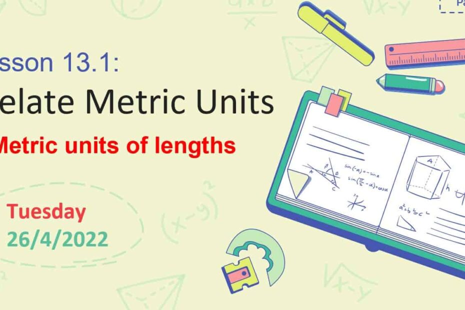 حل درس Relate Metric Units الرياضيات المتكاملة الصف الرابع - بوربوينت