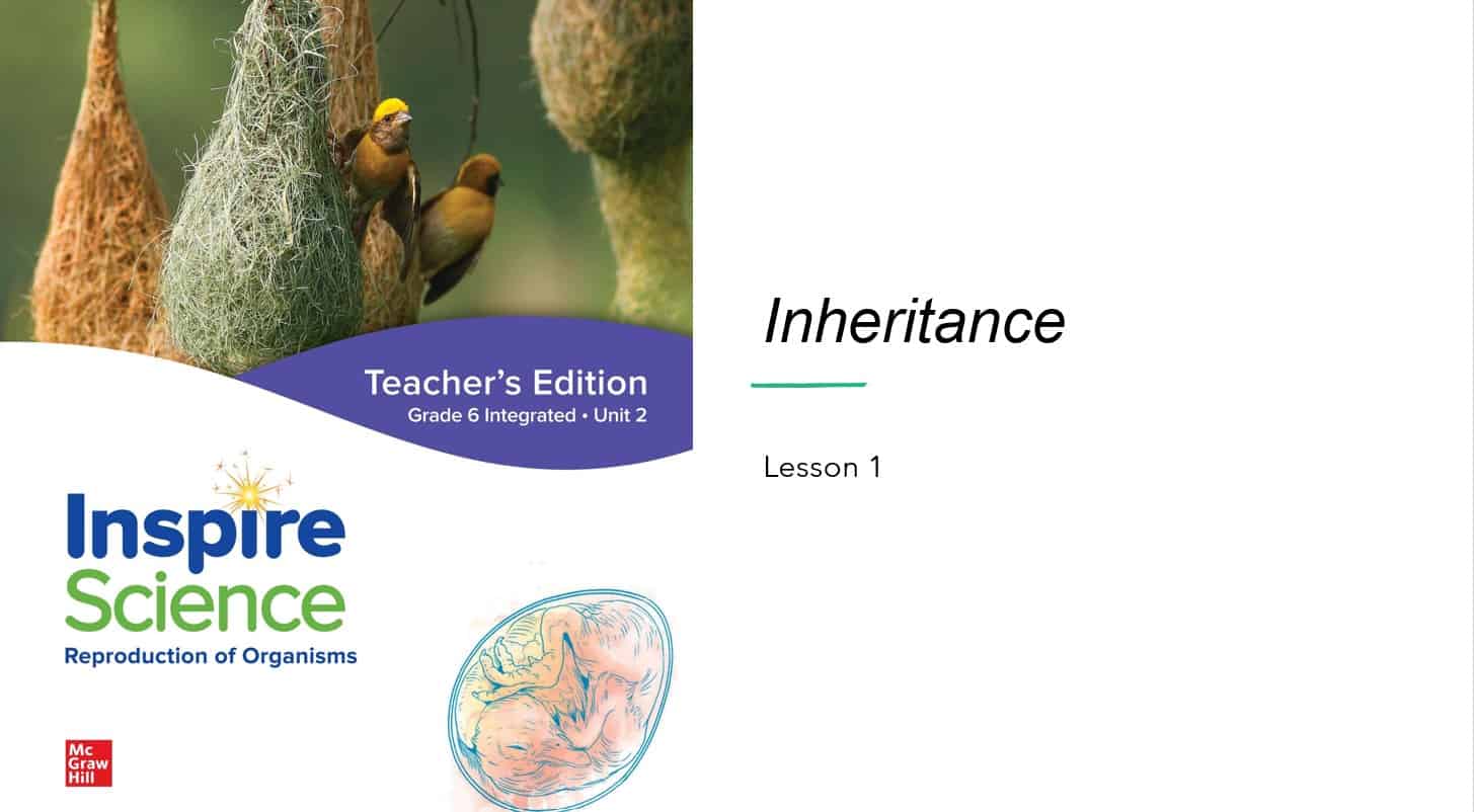 حل درس Inheritance العلوم المتكاملة الصف السادس - بوربوينت