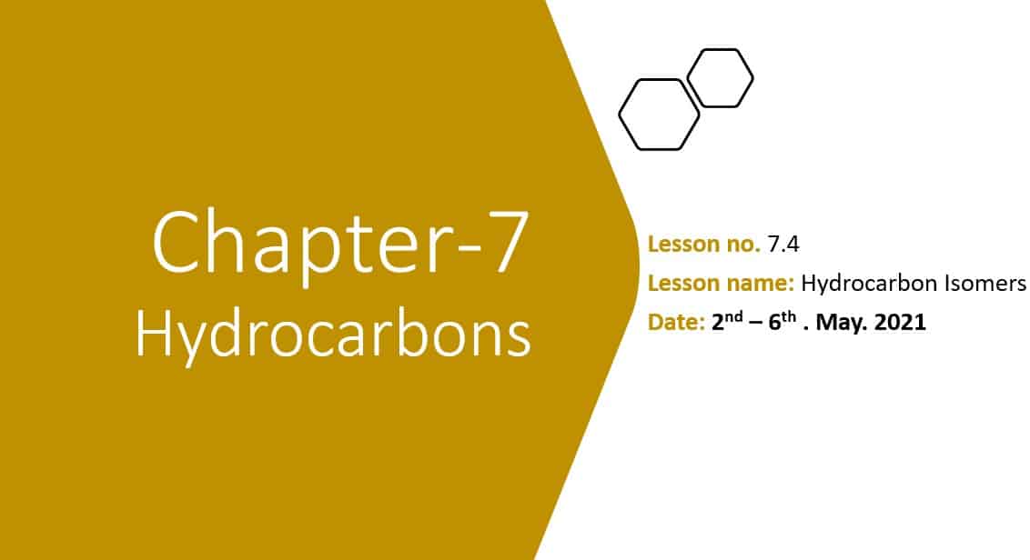 شرح درس Hydrocarbon Isomers الكيمياء الصف الثاني عشر متقدم - بوربوينت