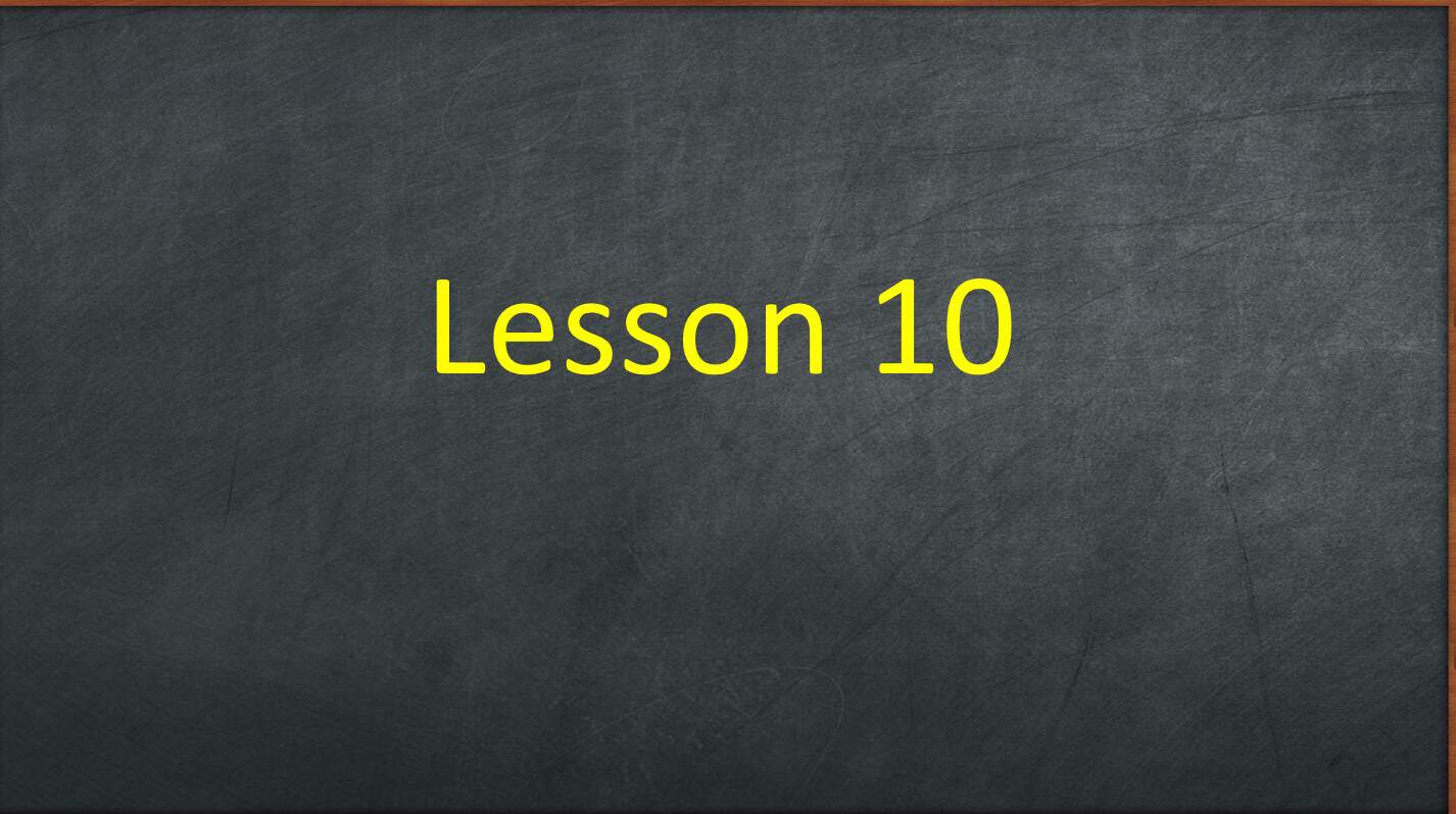 حل درس Unit 11 Lesson 10 اللغة الإنجليزية الصف الرابع - بوربوينت