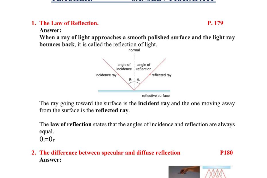 مراجعة REVISION الفيزياء الصف العاشر عام